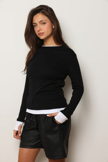 חולצת מרין כפפה