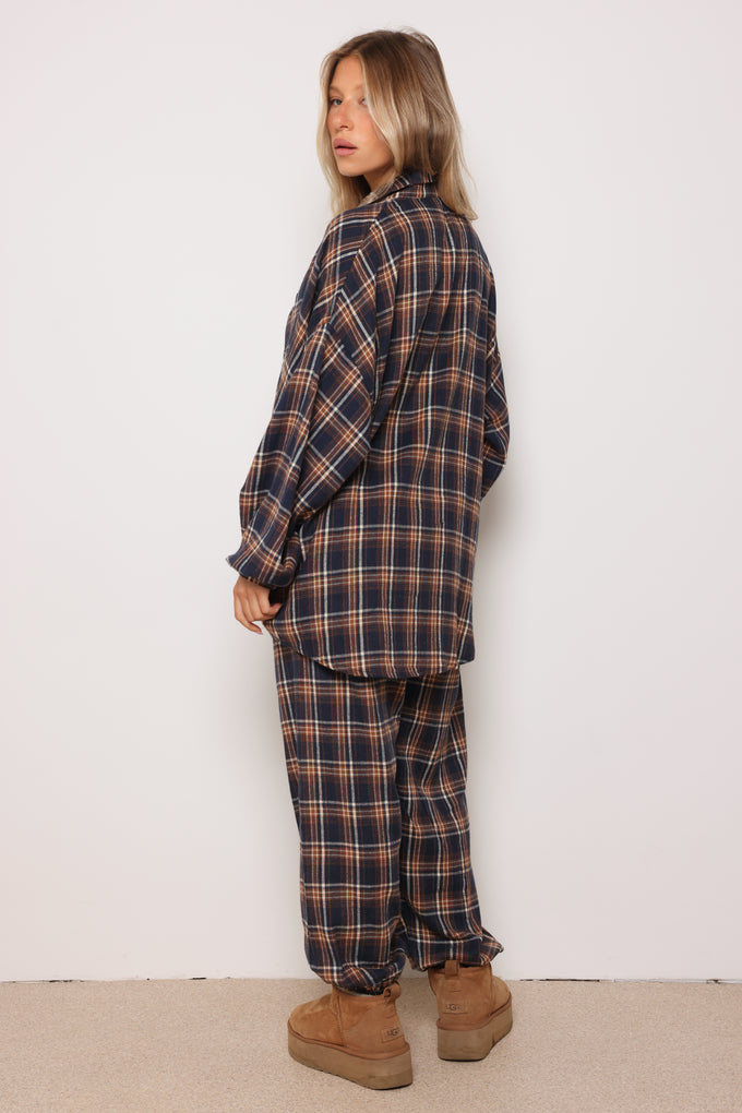 מכנסי סופיה משבצות