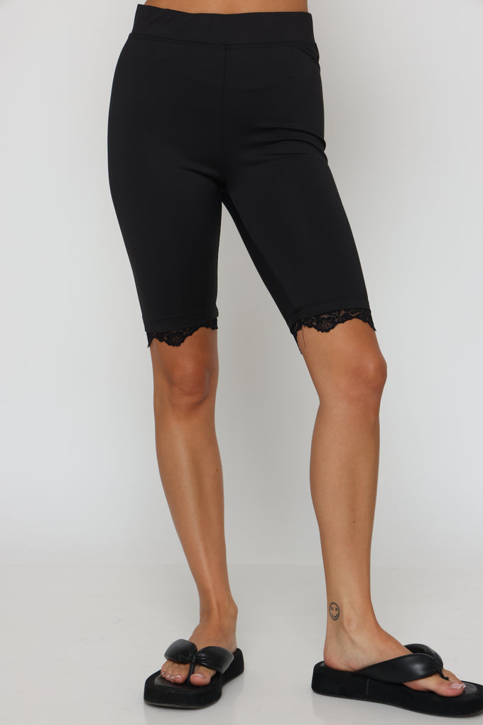 טייץ ברך פוליאמיד תחרה