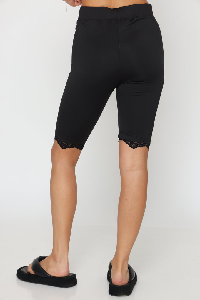 טייץ ברך פוליאמיד תחרה