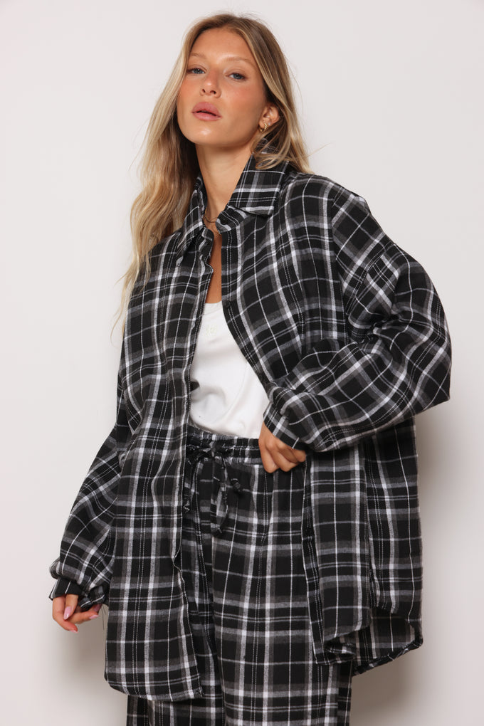 מכנסי סופיה משבצות