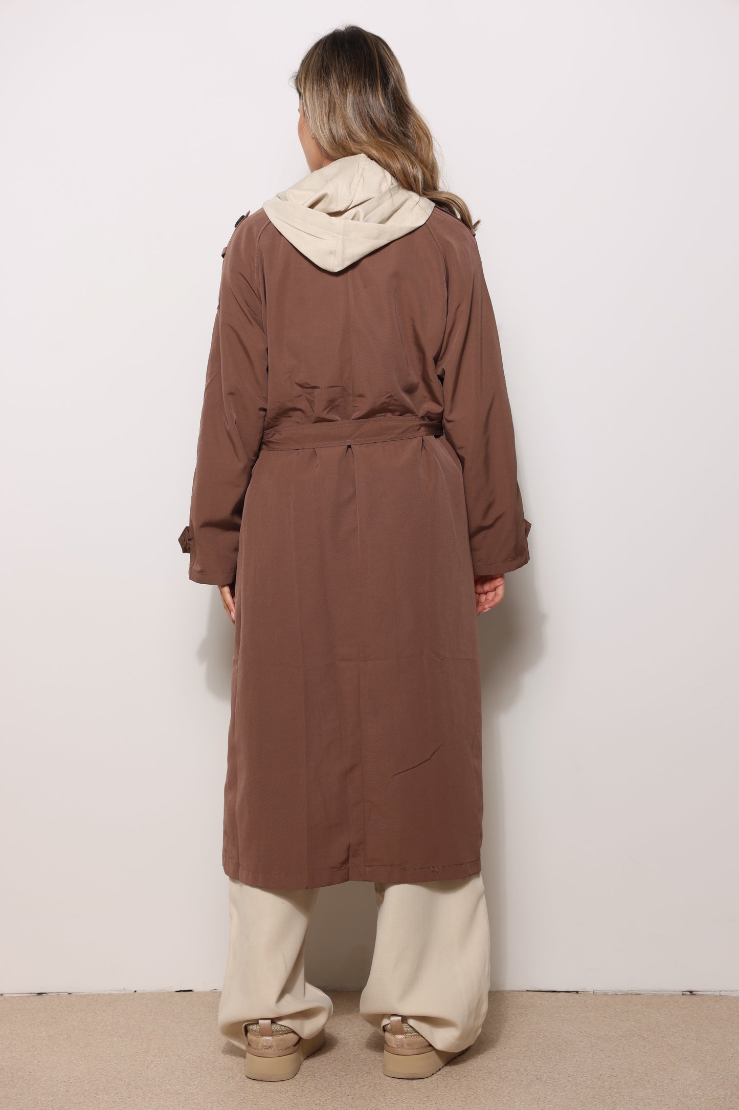 מעיל טרנץ׳ קנבס