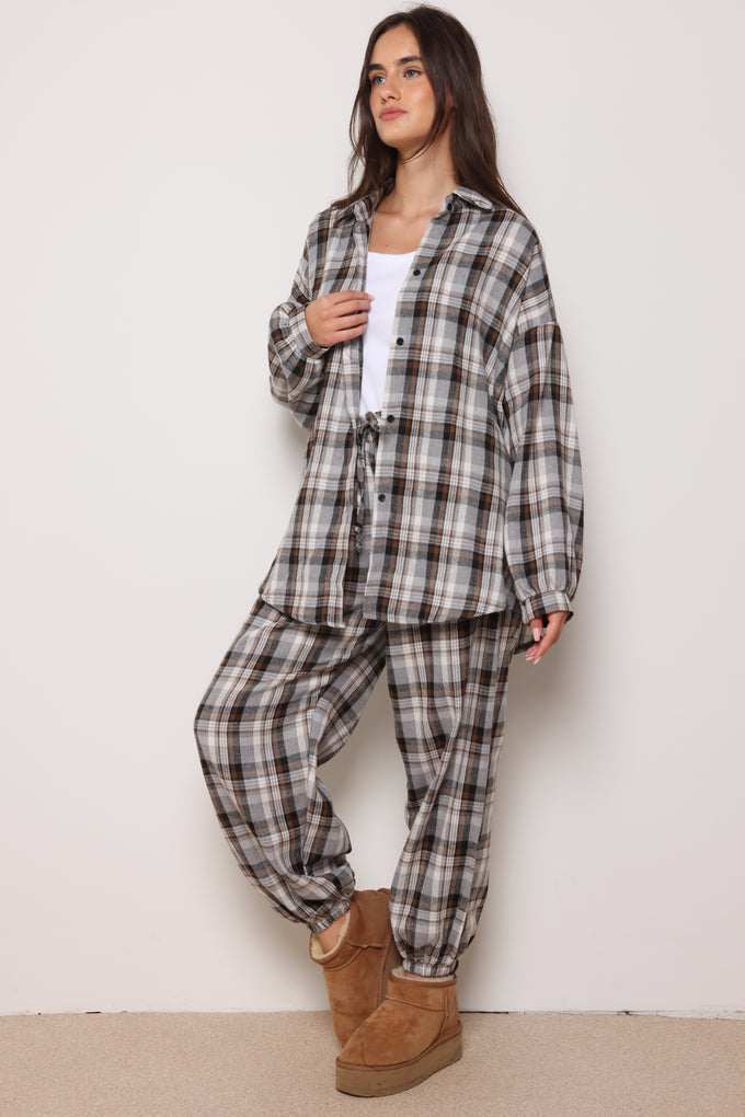 מכנסי סופיה משבצות