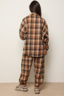 חולצת ולנסיה משבצות