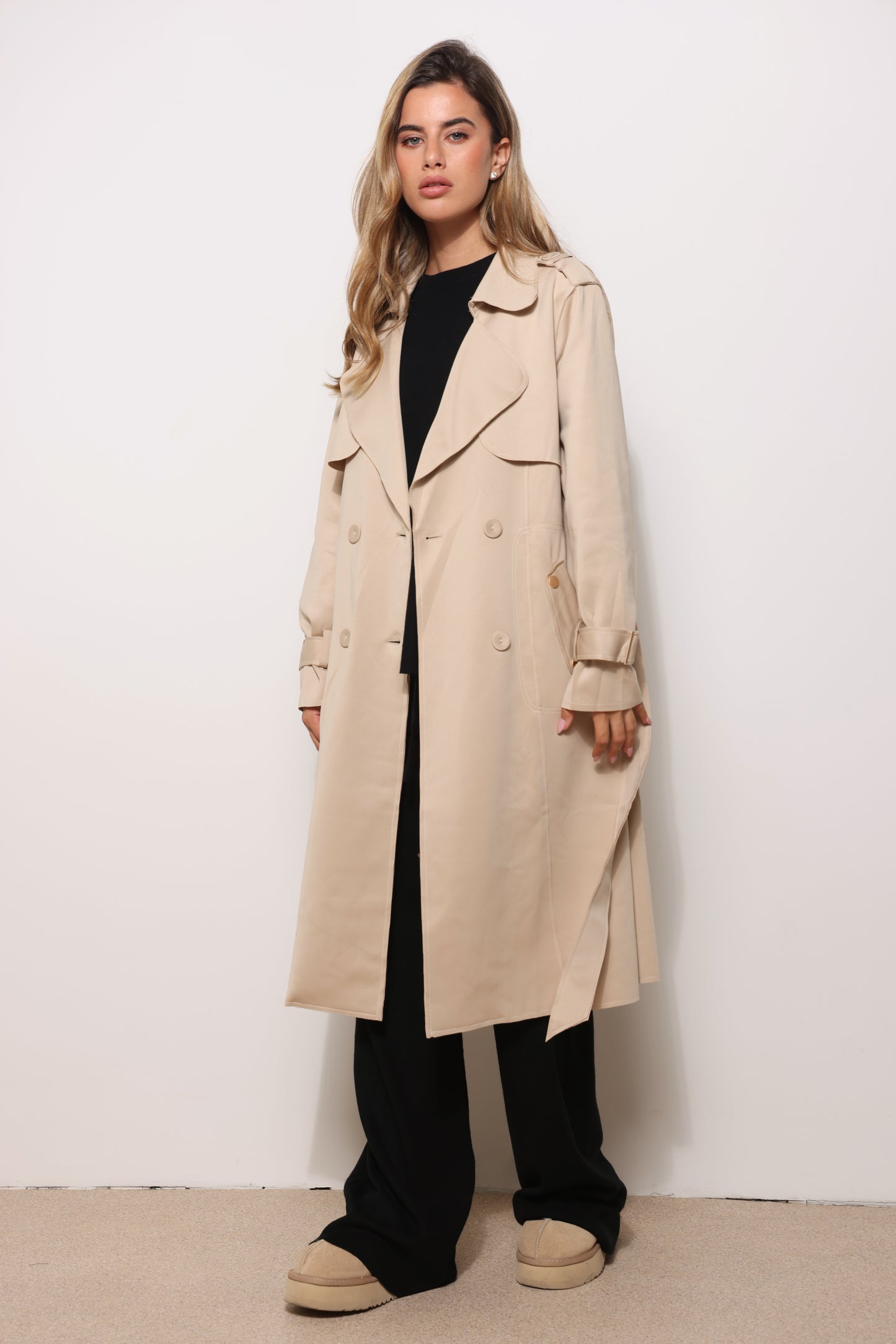 מעיל טרנץ' מלאניה