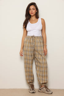 מכנסי סביליה משבצות