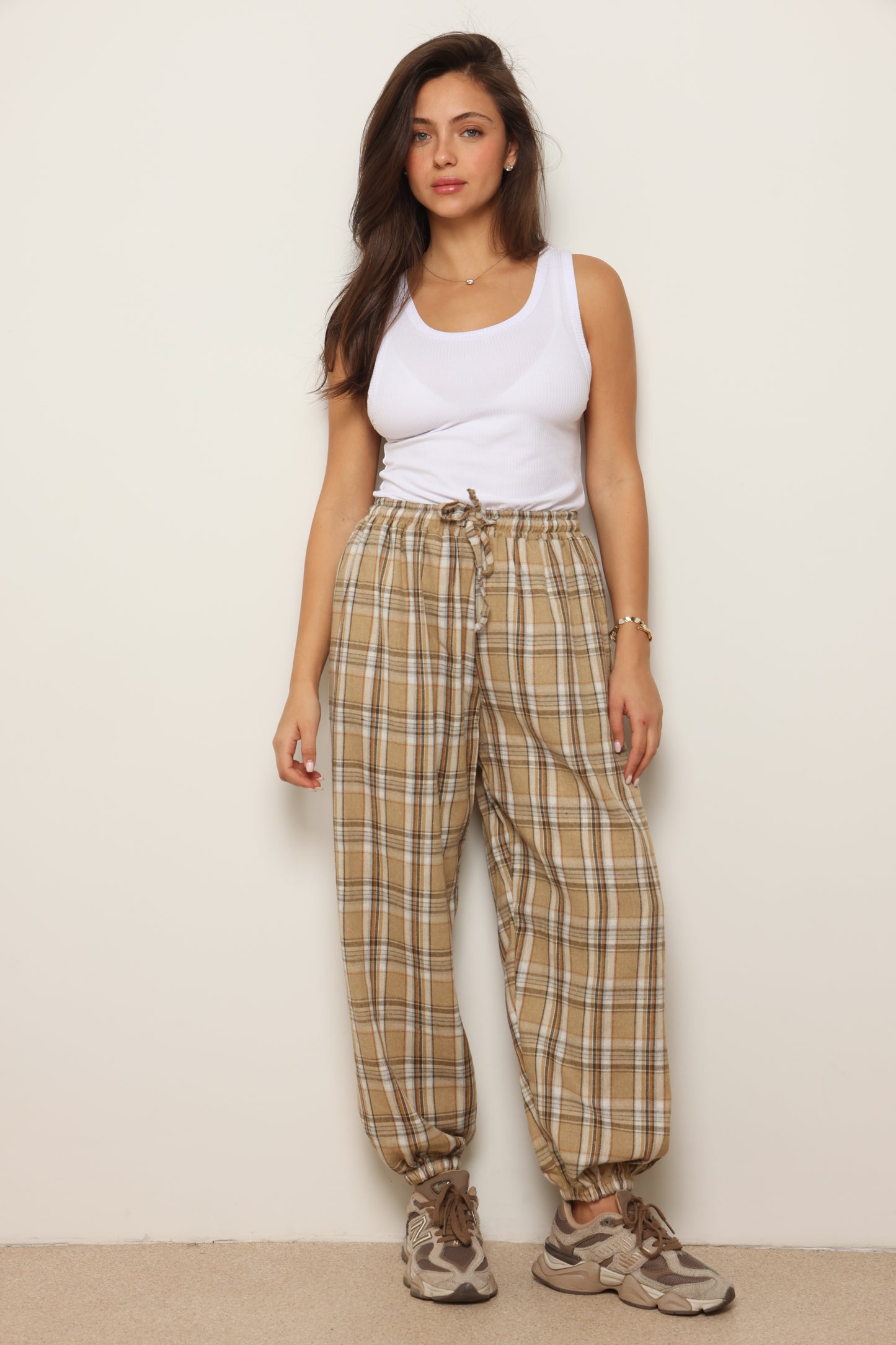 מכנסי סביליה משבצות