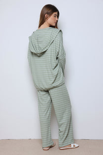 חליפת גרסון וופל פסים 3 חלקים