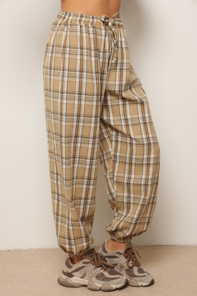 מכנסי סביליה משבצות