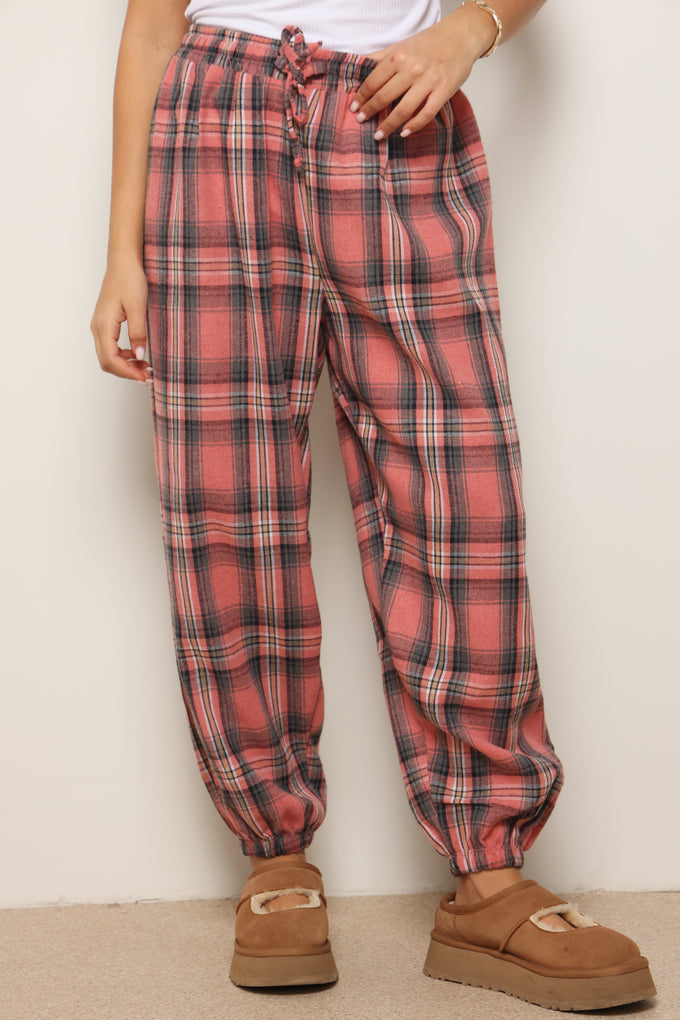 מכנסי סביליה משבצות