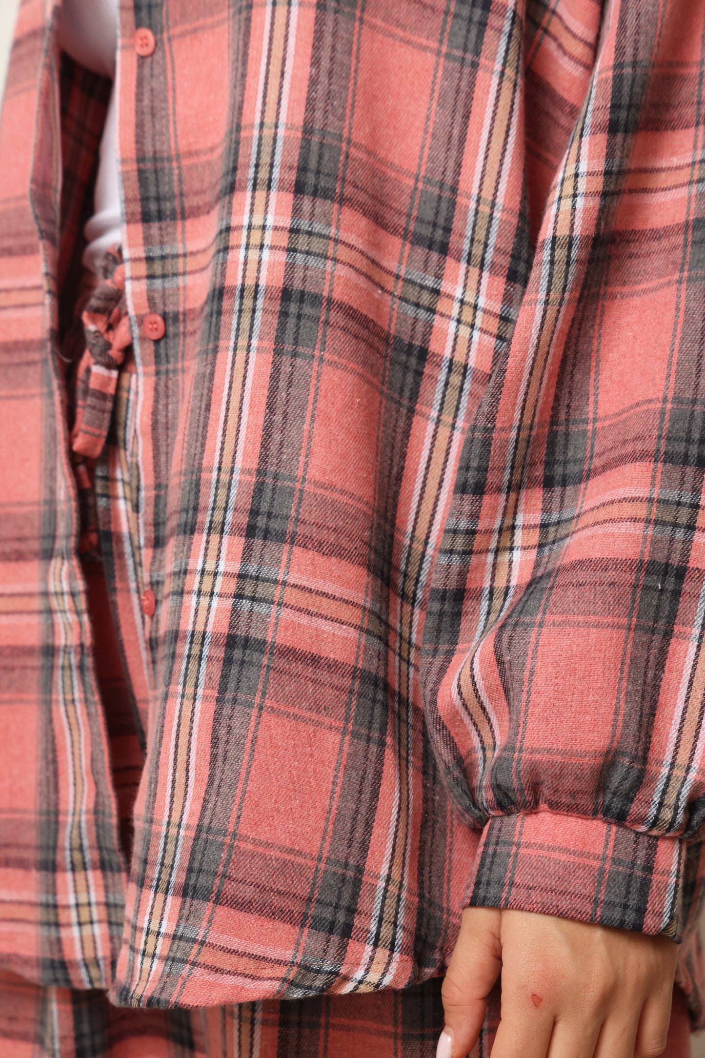 חולצת ולנסיה משבצות