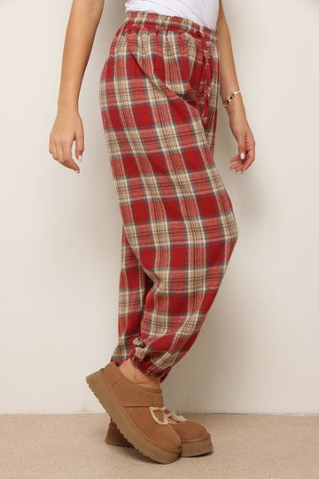 מכנסי סביליה משבצות