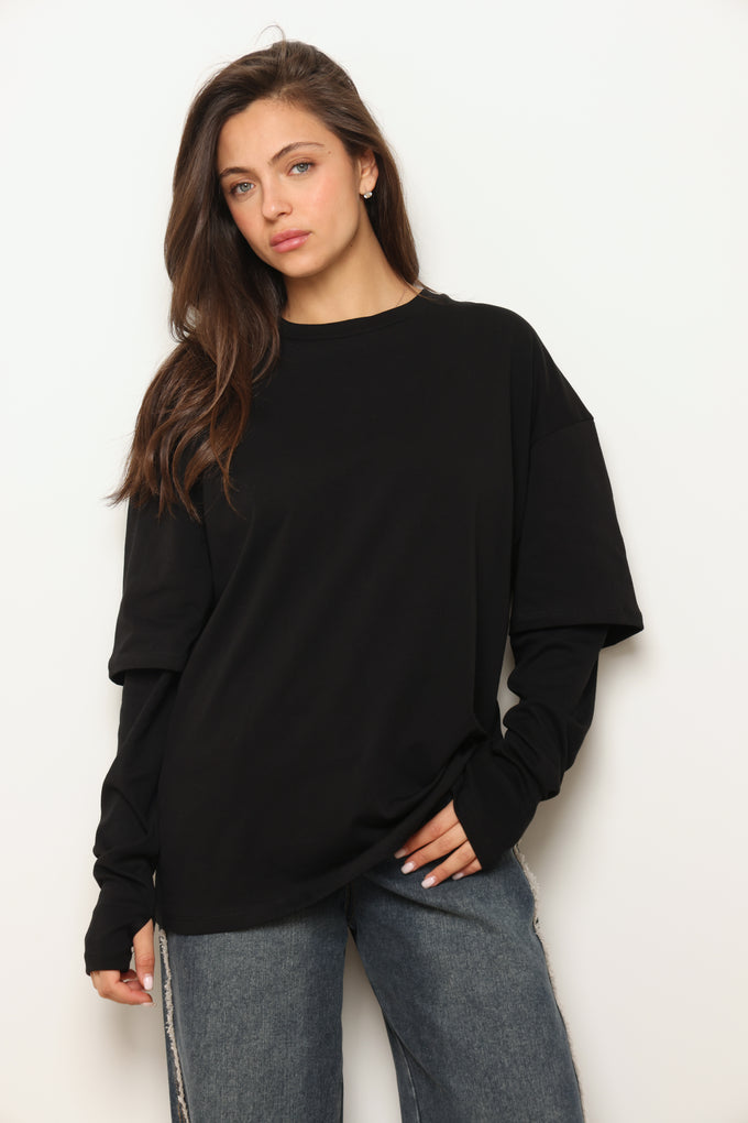 חולצת אוברסייז סימון