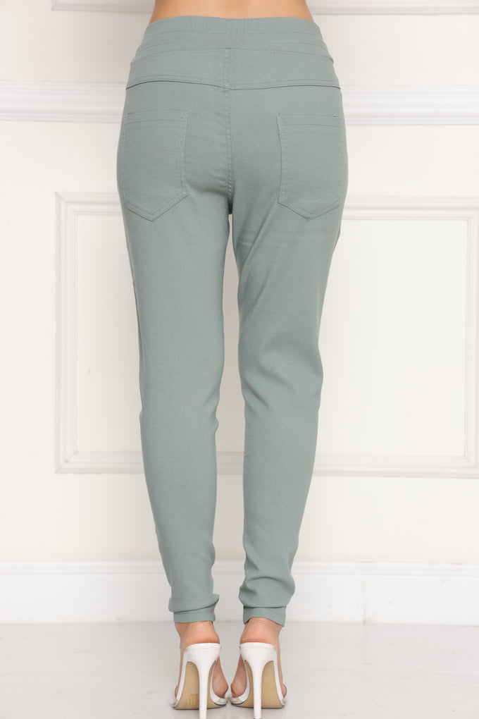 מכנסי דריל שרוך