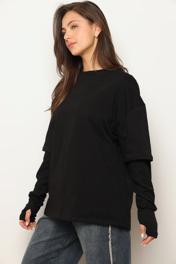 חולצת אוברסייז סימון