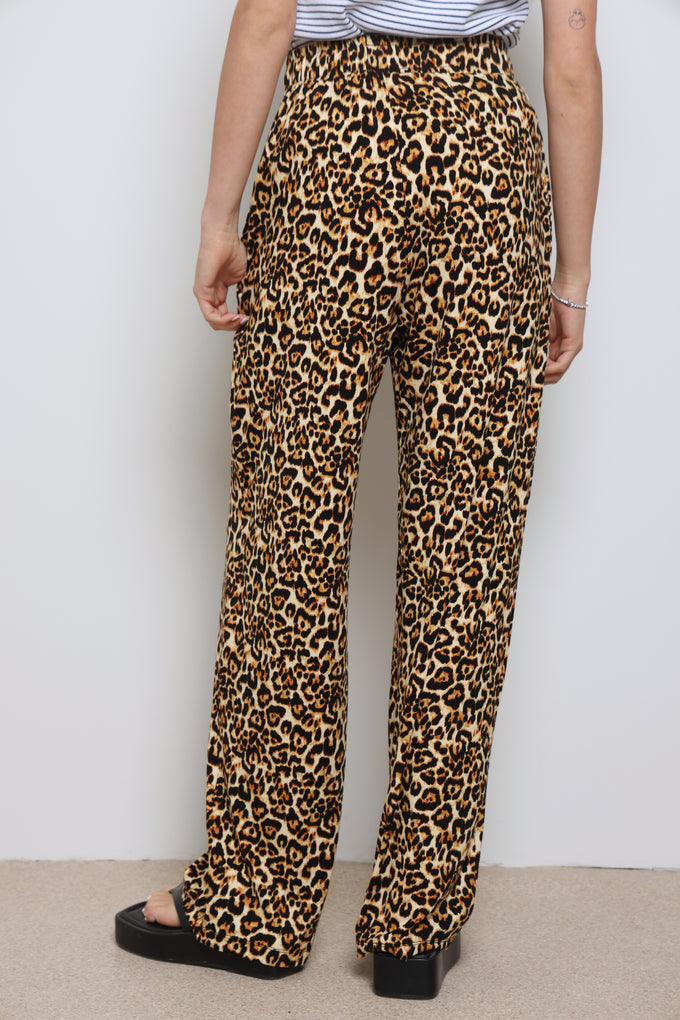 מכנסי ויסקוזה מנומרים מינדי