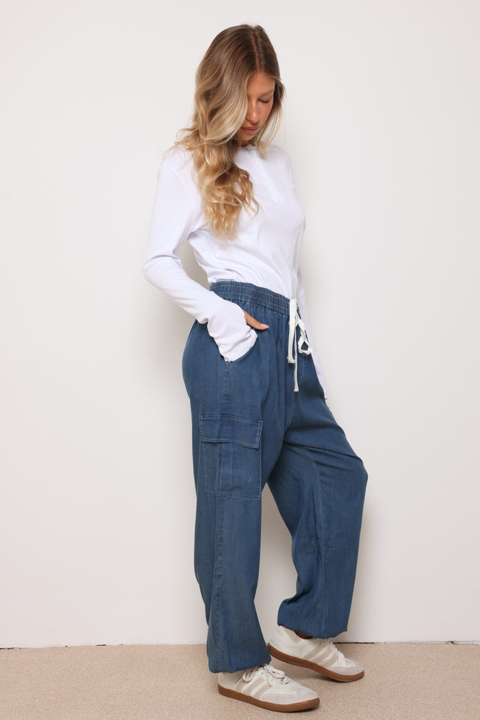 מכנסי ג'ינס דגמ"ח ליאנה