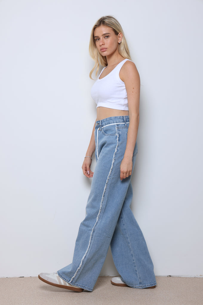 ג'ינס הופמן כחול בהיר