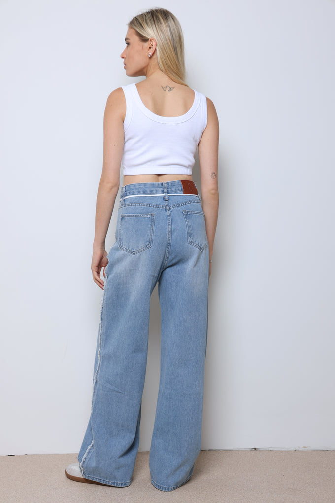 ג'ינס הופמן כחול בהיר