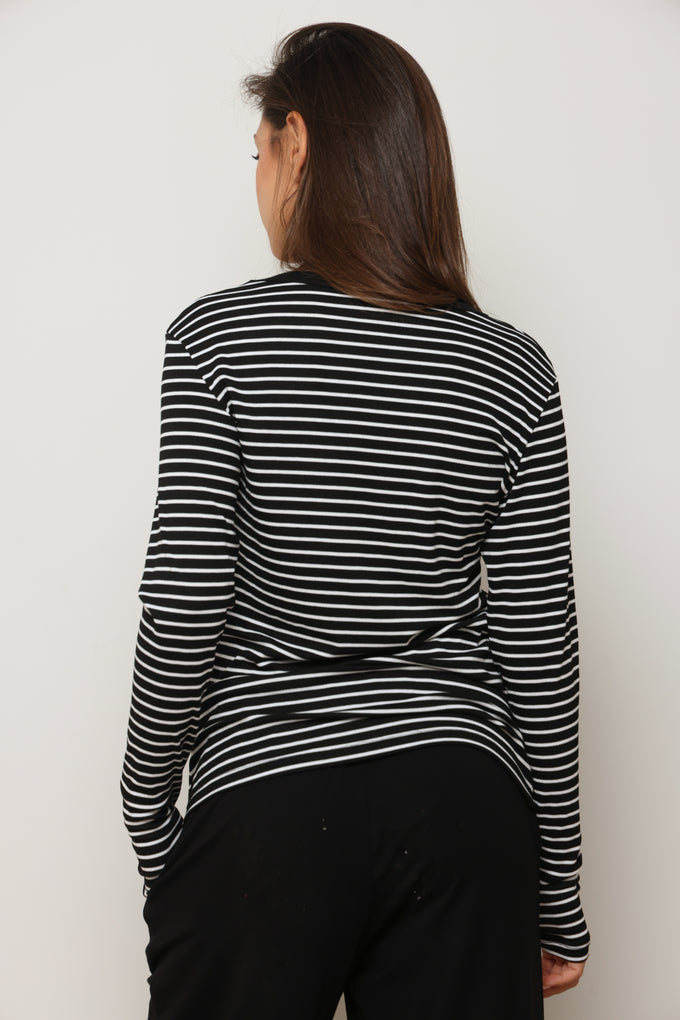 חולצת דייגו פסים כפפה