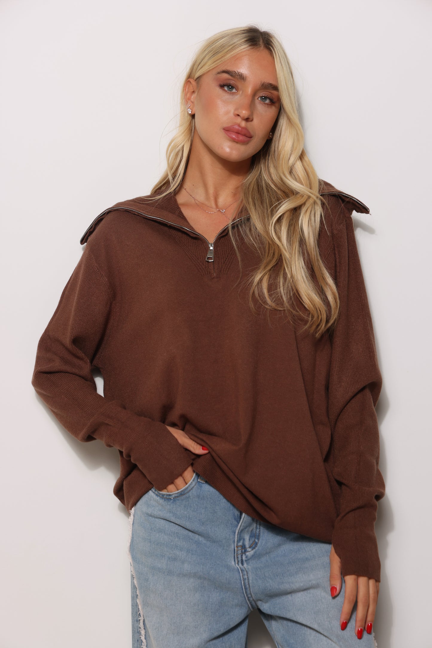 סריג רוכסן כפפה