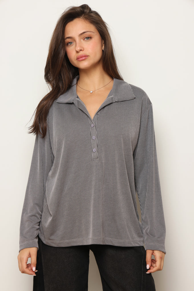 טוניקת מודאל עטלף צווארון