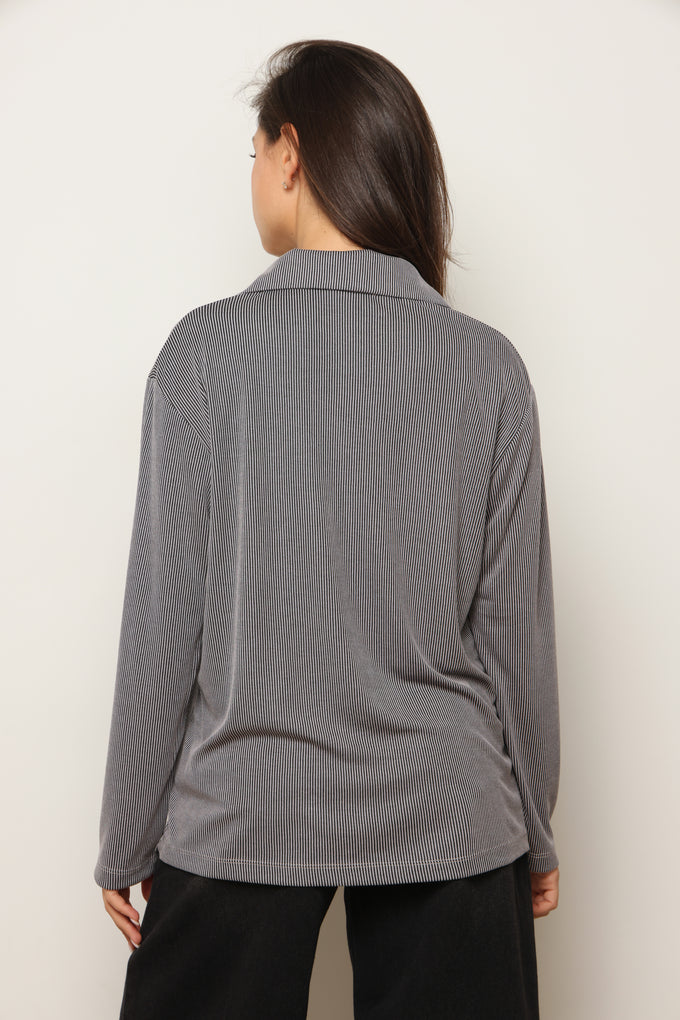 טוניקת מודאל עטלף צווארון