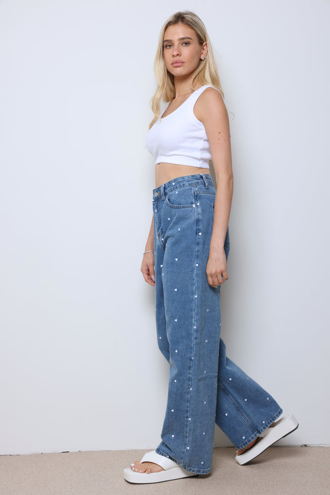 ג'ינס טקסס כחול בהיר