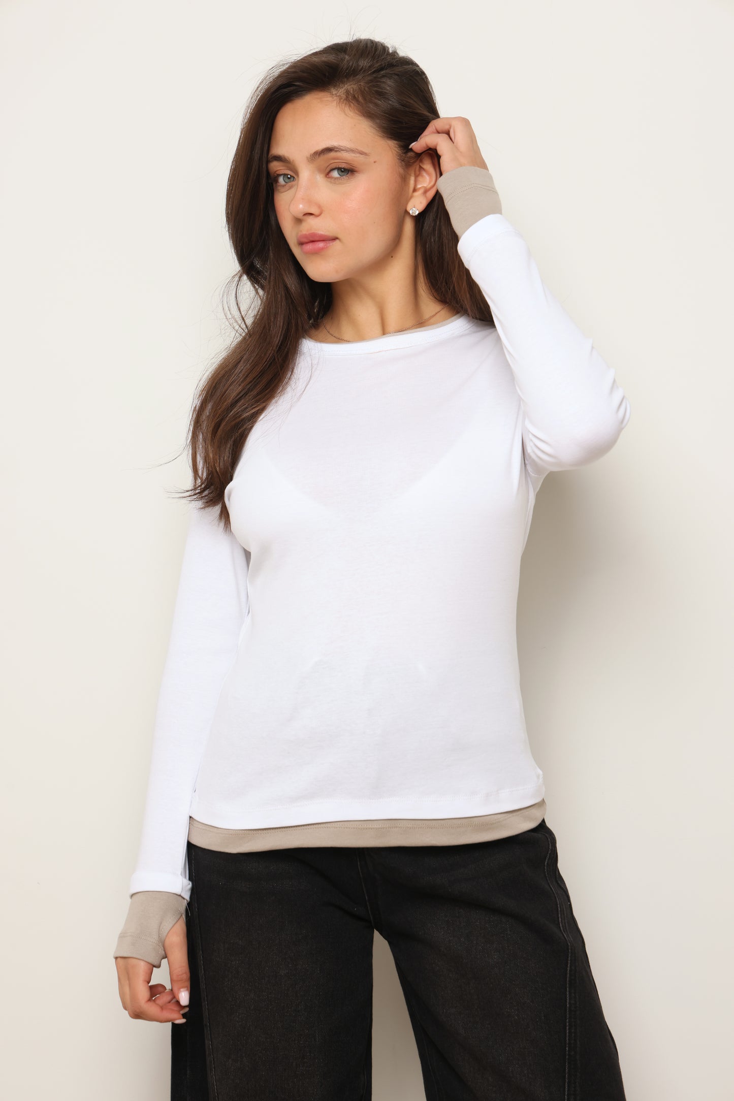 חולצת מרין כפפה