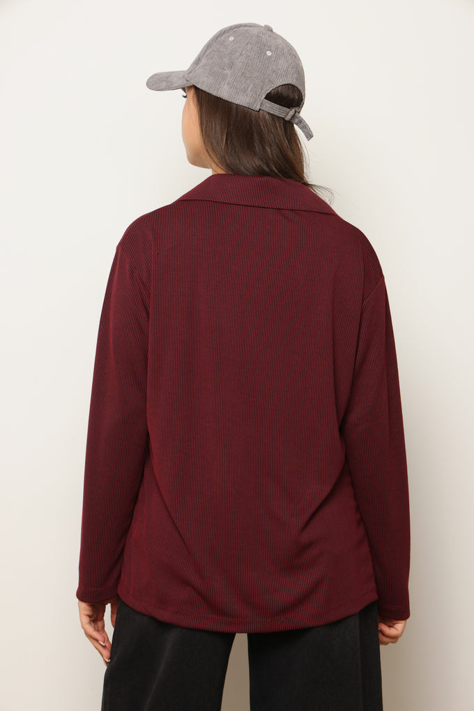 טוניקת מודאל עטלף צווארון