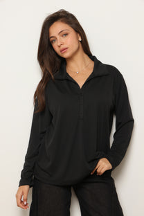 טוניקת מודאל עטלף צווארון