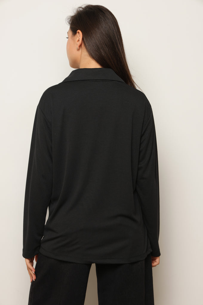 טוניקת מודאל עטלף צווארון