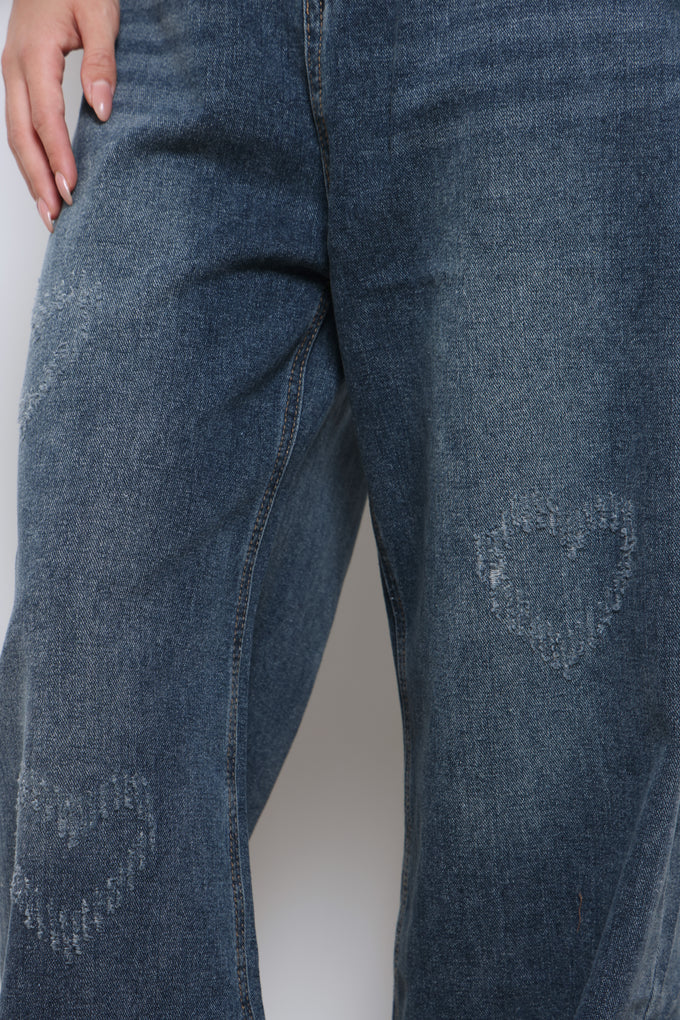 ג'ינס רוקו כחול כהה