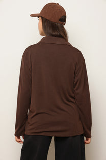 טוניקת מודאל עטלף צווארון