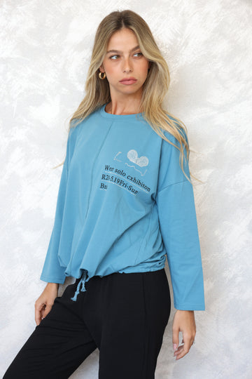 טוניקת ניקי לב אבנים שרוך