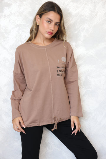 טוניקת ניקי לב אבנים שרוך