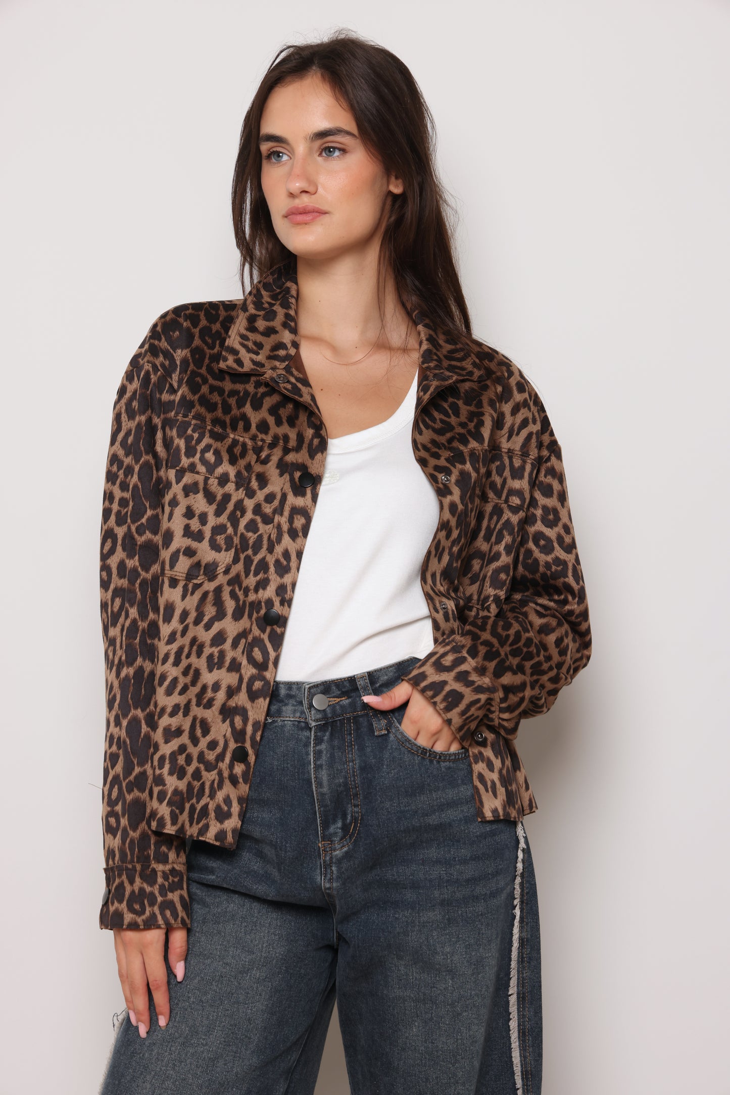 ג'קט ליאופרד זמש