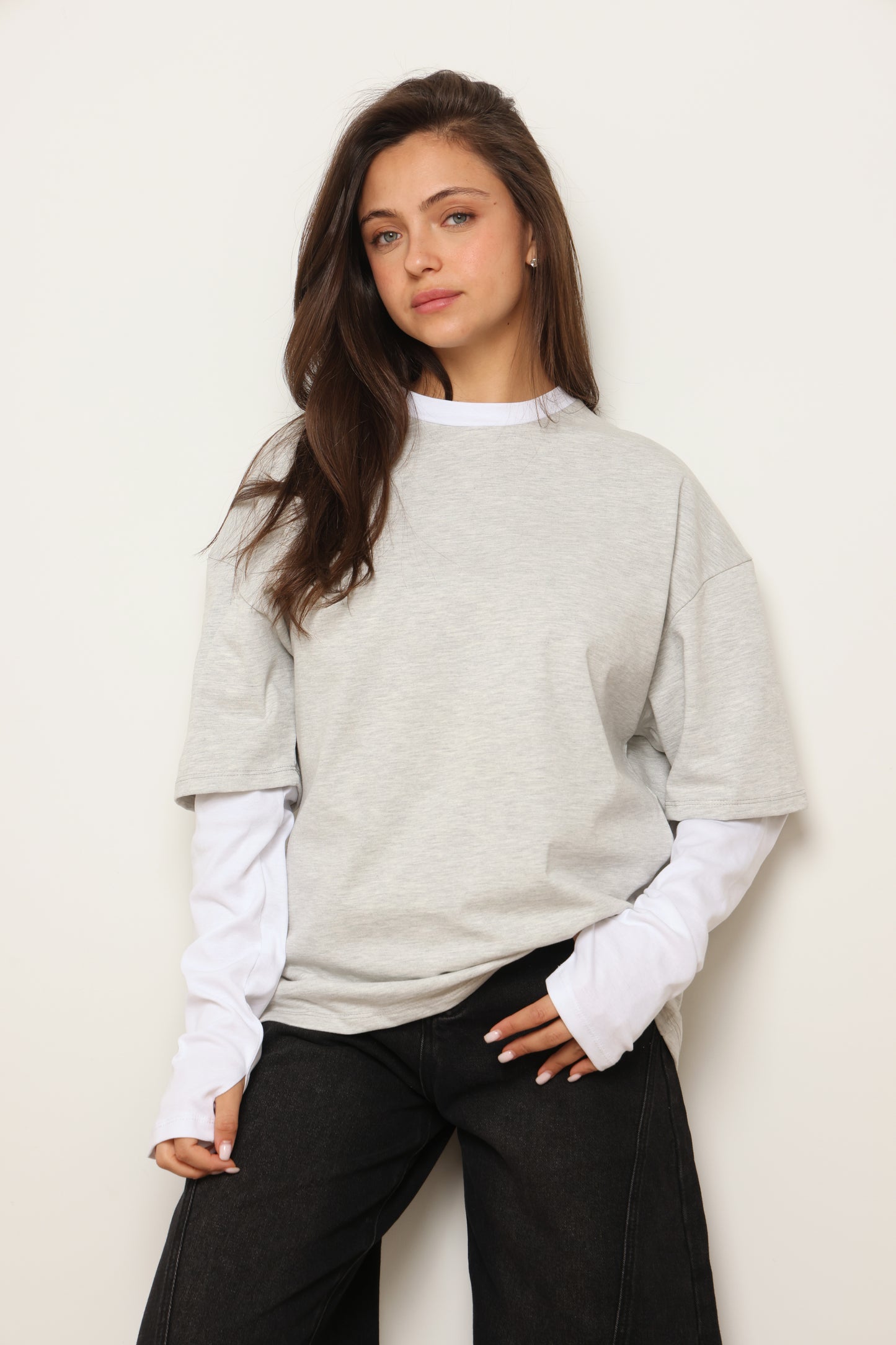 חולצת אוברסייז סימון