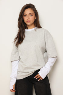 חולצת אוברסייז סימון