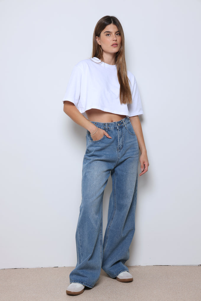 ג'ינס רוקו כחול בהיר