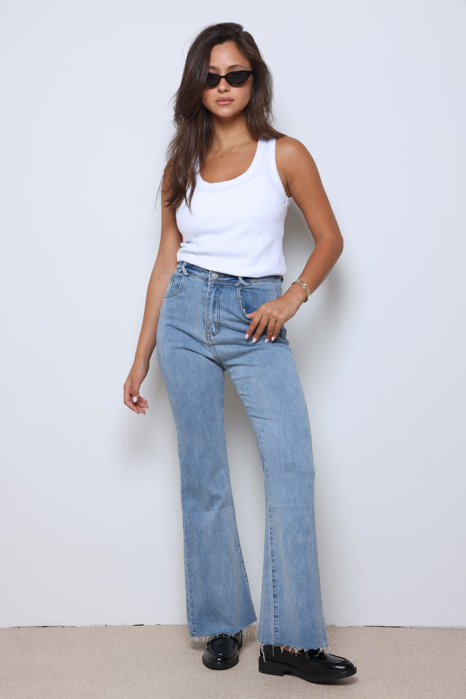 ג'ינס פדלפון כחול