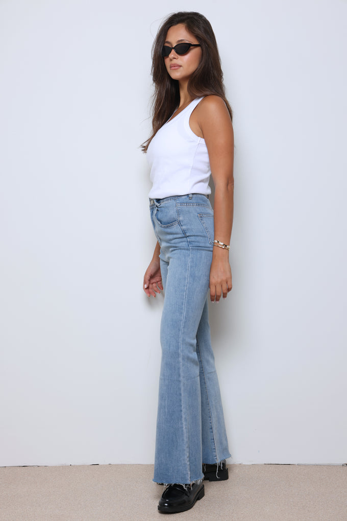 ג'ינס פדלפון כחול