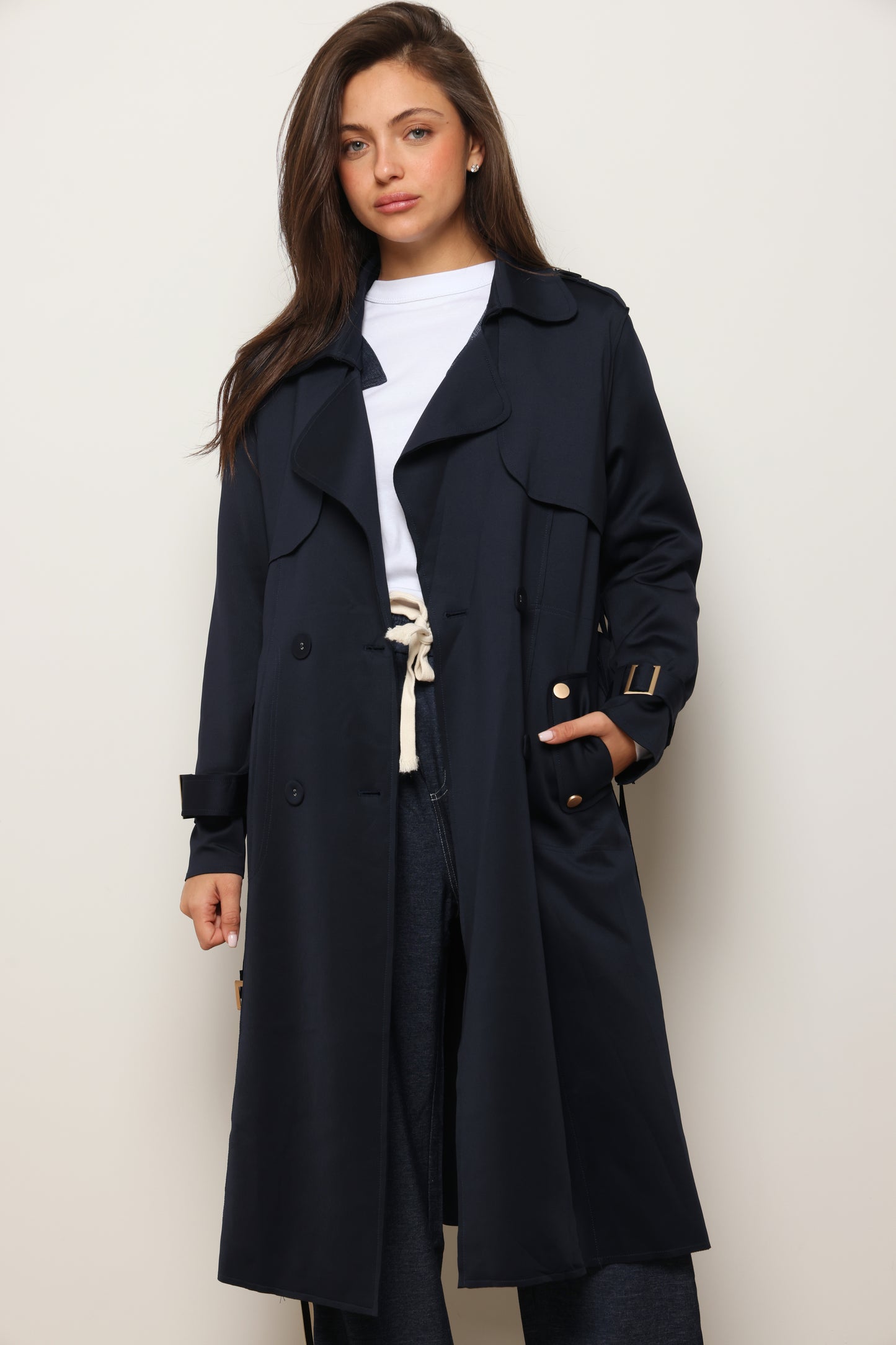 מעיל טרנץ' מלאניה