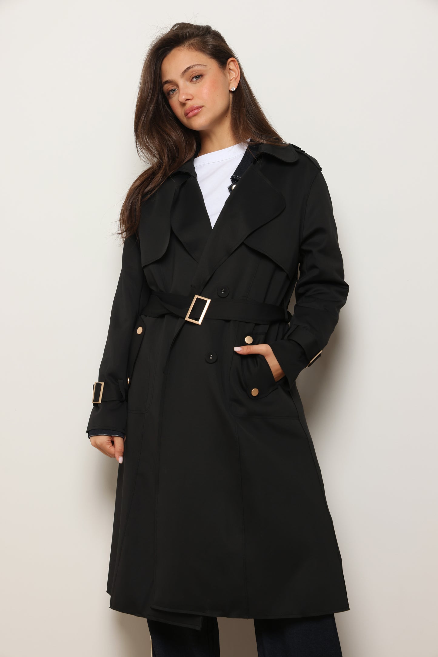 מעיל טרנץ' מלאניה