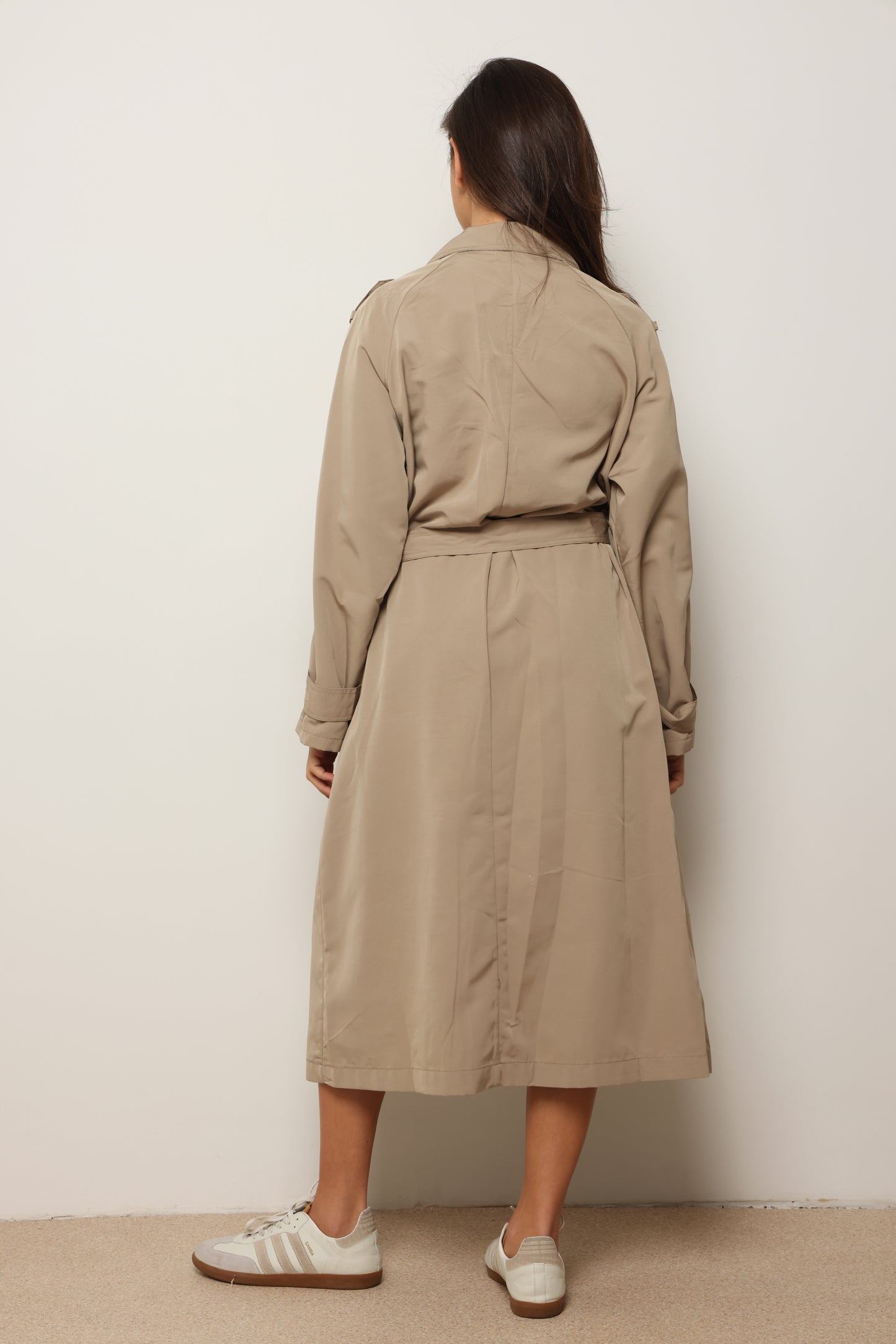 מעיל טרנץ׳ קנבס