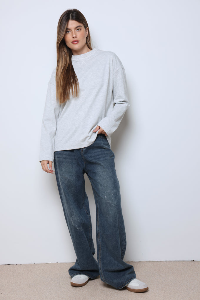 טי-שירט אוברסייז ש.ארוך