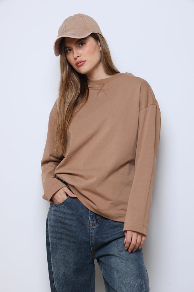 טי-שירט אוברסייז ש.ארוך