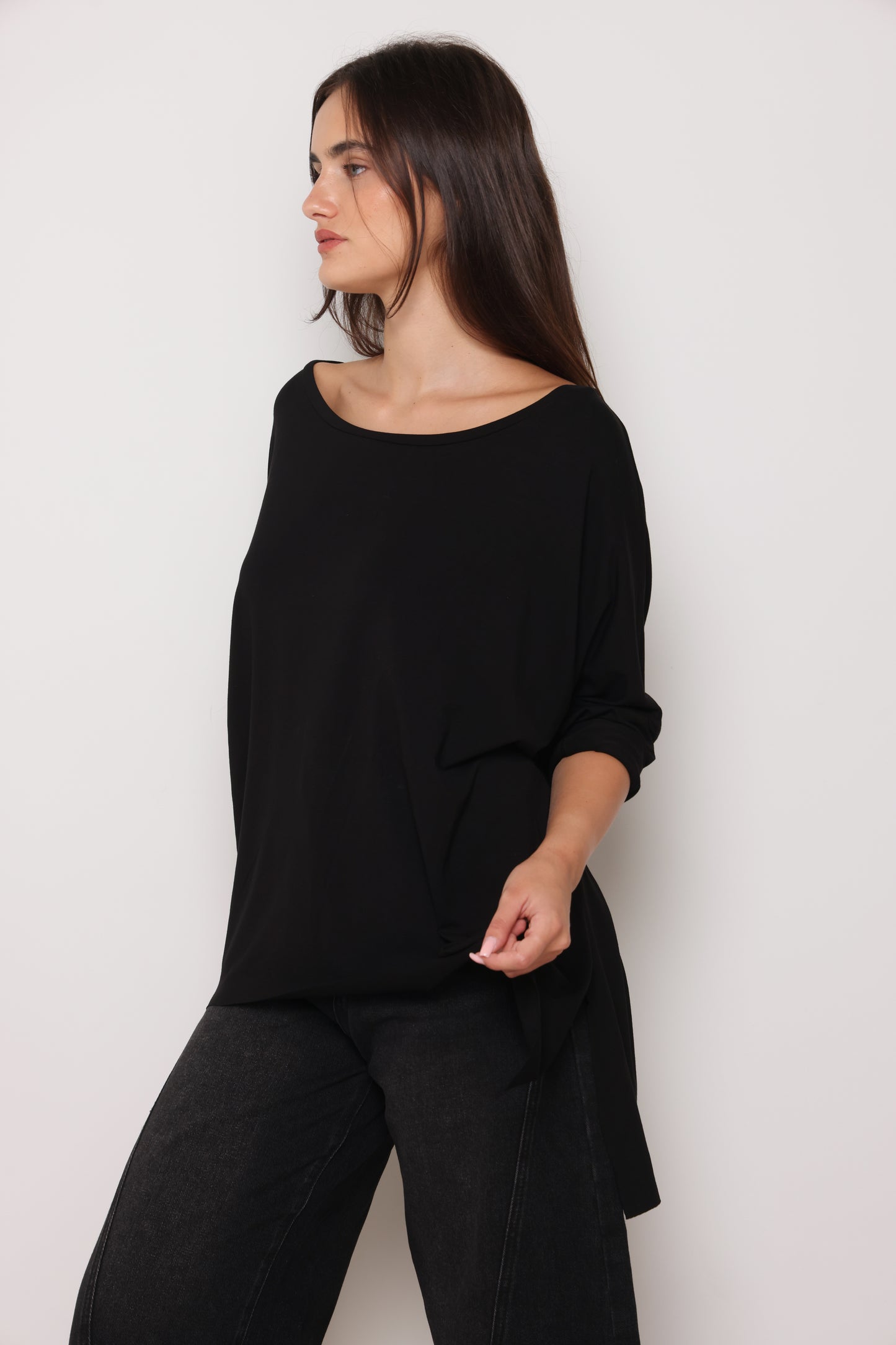 טוניקת אוברסייז ויסקוזה ש. ארוך