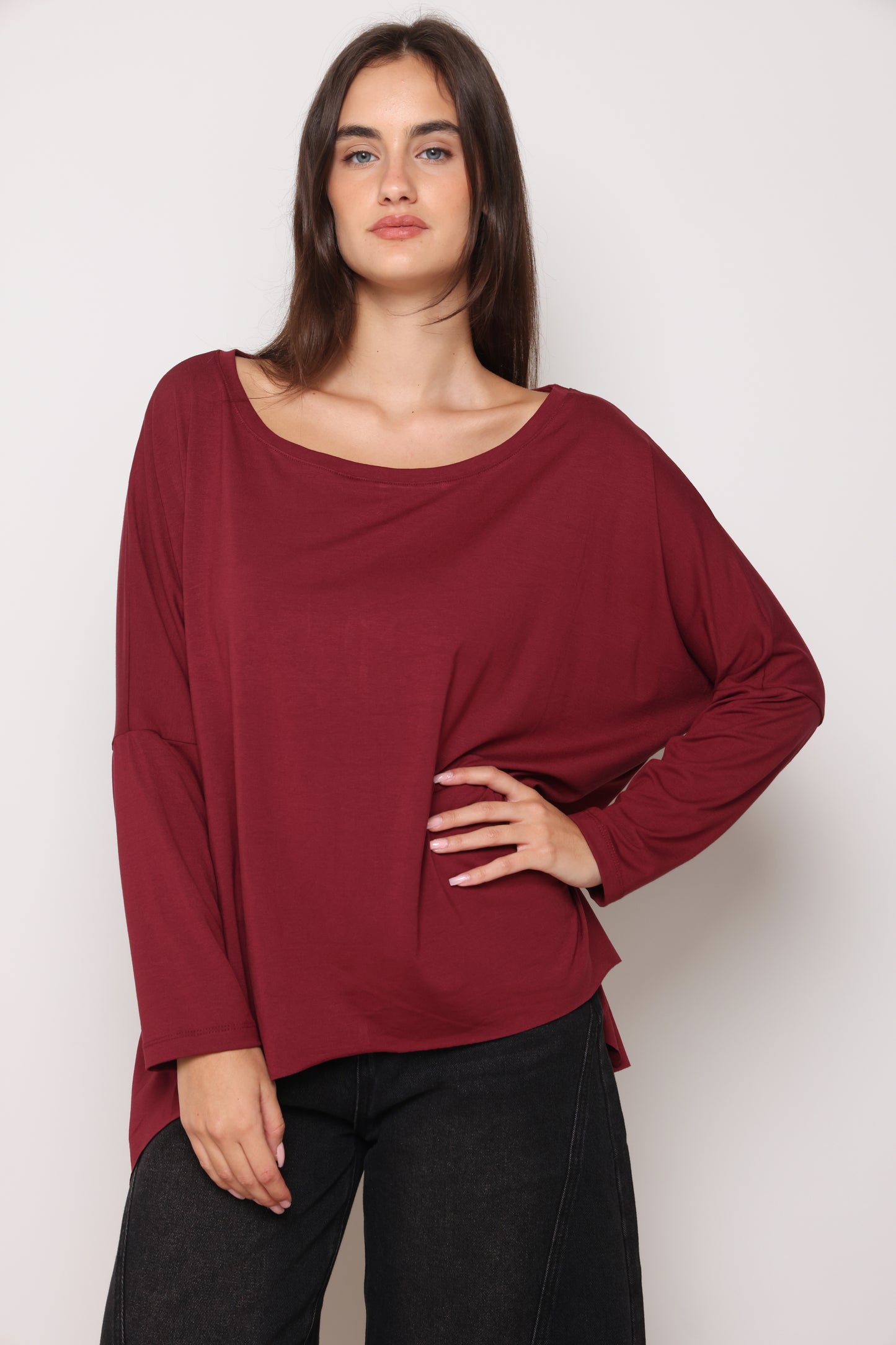 טוניקת אוברסייז ויסקוזה ש. ארוך