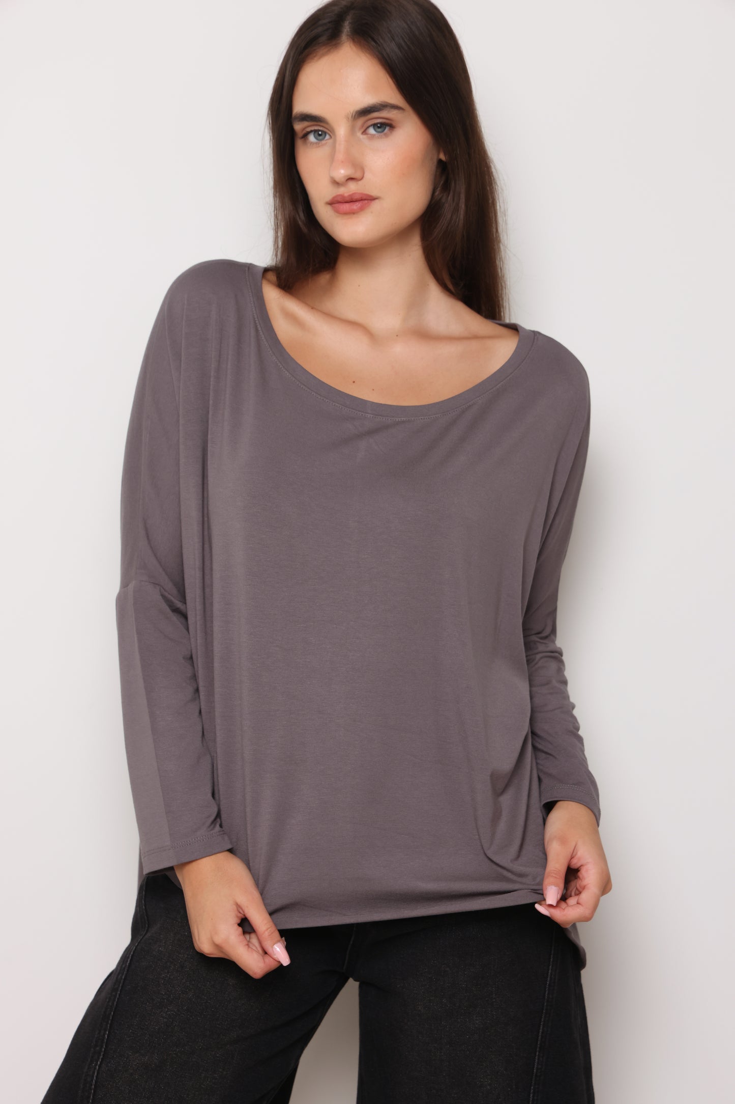 טוניקת אוברסייז ויסקוזה ש. ארוך